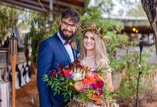 Tanya & Marco | Colourful Bush Wedding